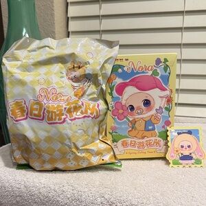 NORA Spring Bunny Toy Set - Yellow and Pink